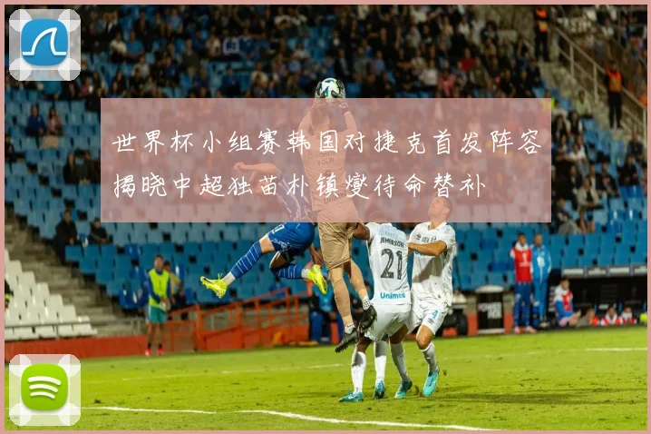 世界杯小组赛韩国对捷克首发阵容揭晓中超独苗朴镇燮待命替补